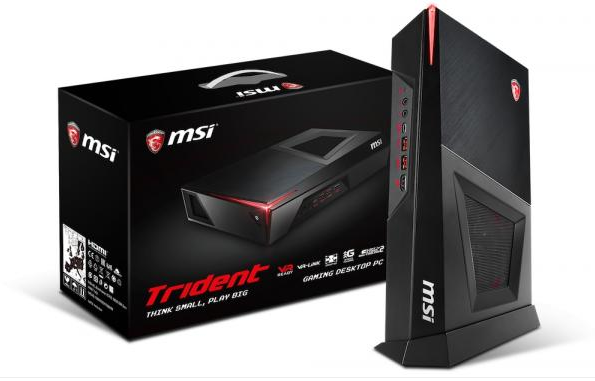 MSIがコンソールサイズのVR対応GAMINGデスクトップPC「Trident 3」を発売！