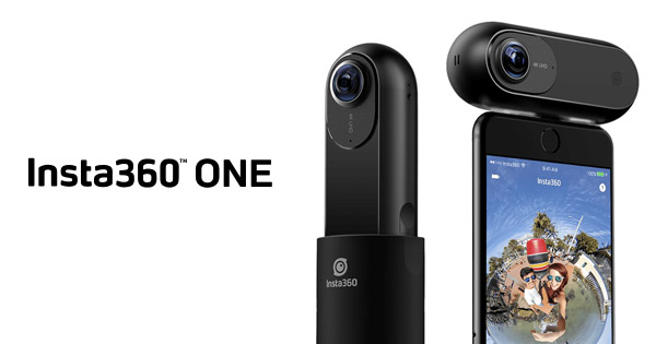 高画質360度カメラ「Insta360 ONE」を発表