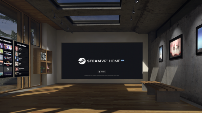 SteamVR home update