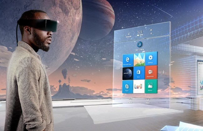 Windows Holographic shell