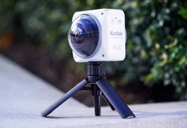 Kodak、撮影・編集・シェアの全てに対応する360°カメラ「PixPro 4KVR360」を発表