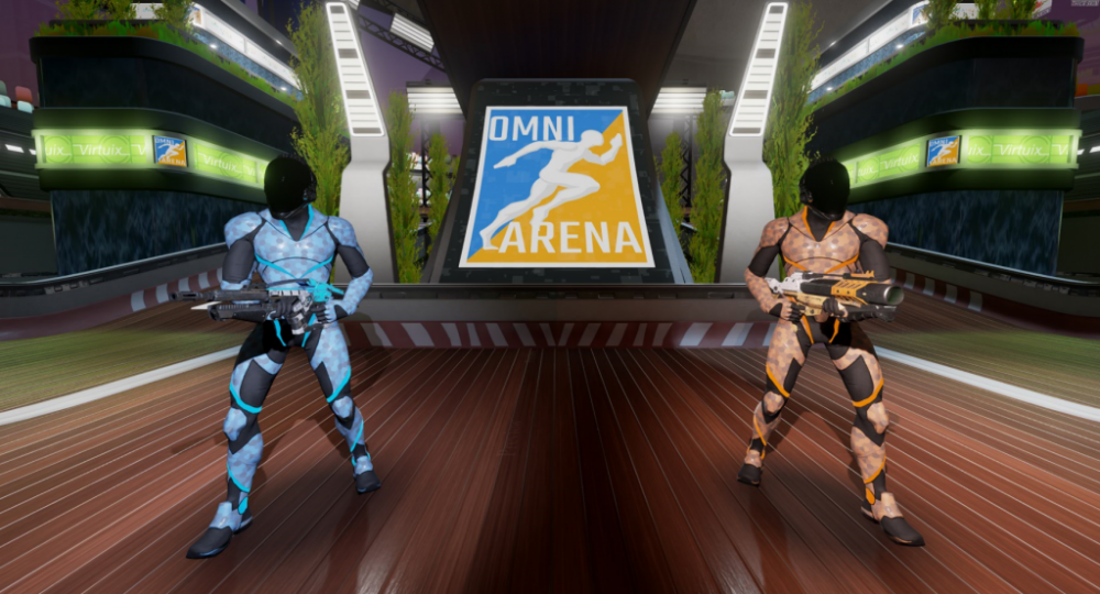 Virtuixが、歩行型VRデバイス「Virtuix Omni」を利用したeスポーツ『Omni Arena』を公開。HTC社のVIVEに対応