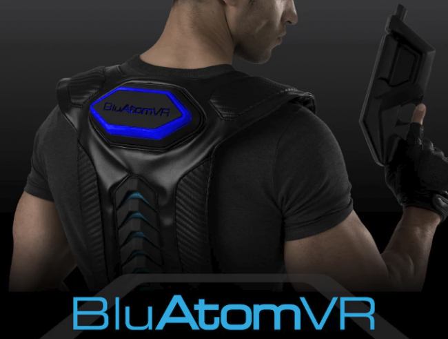 BluAtomVR、ワイヤレスVRベスト&ガンセットをKickstarterに出品