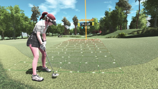 VRゲーム、VR Golf Online、イメージ