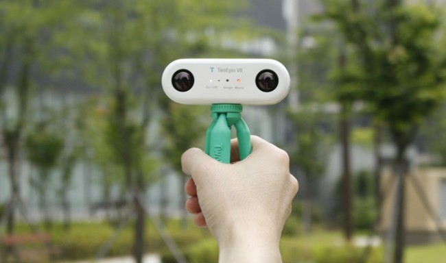 Kickstarter VR TwoEyes VR 360 camera