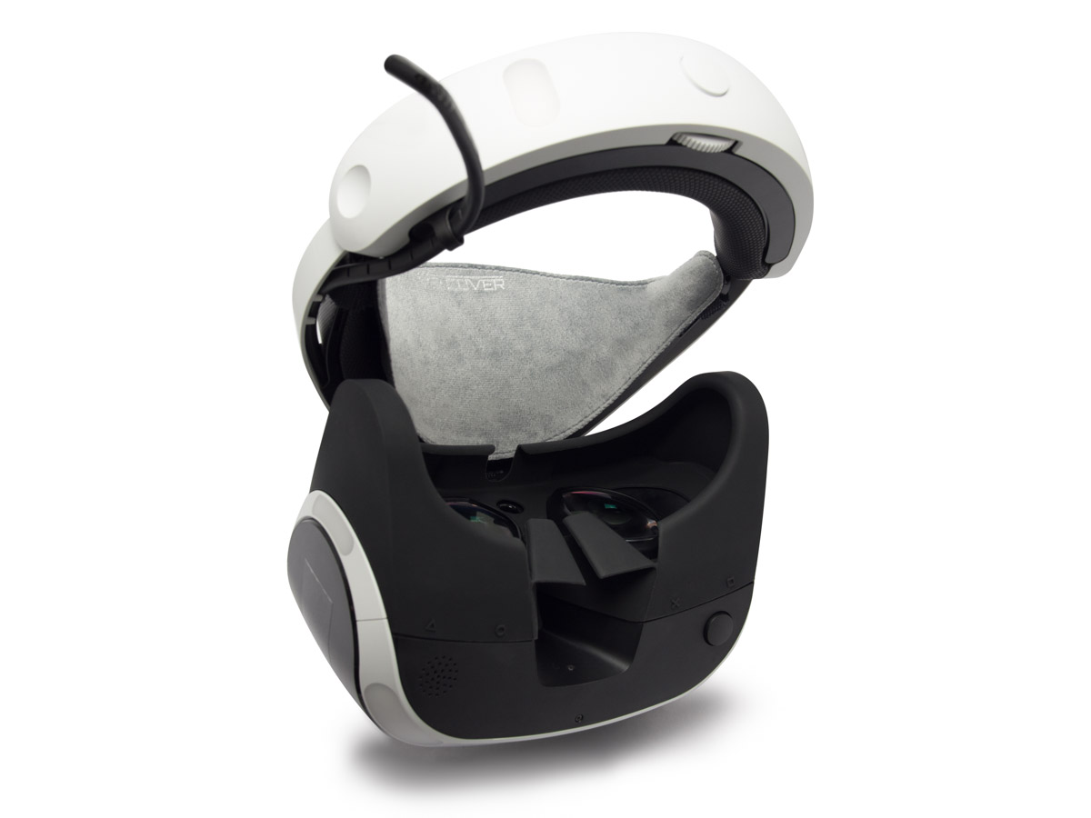 PS VR専用ヘッドセットカバーが登場！つけ心地はなめらか