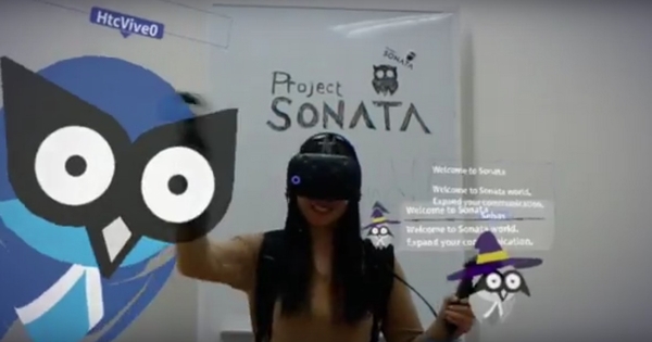 VR/ARを繋いだ空間で翻訳機能を使い、言語の壁なくコミュニケーションが取れる「Project Sonata」を発表