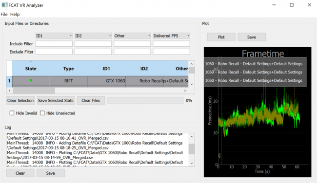 FCAT VR Analyzer