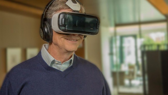 ビル・ゲイツ氏、Gear VRに自身のVRアプリをリリース
