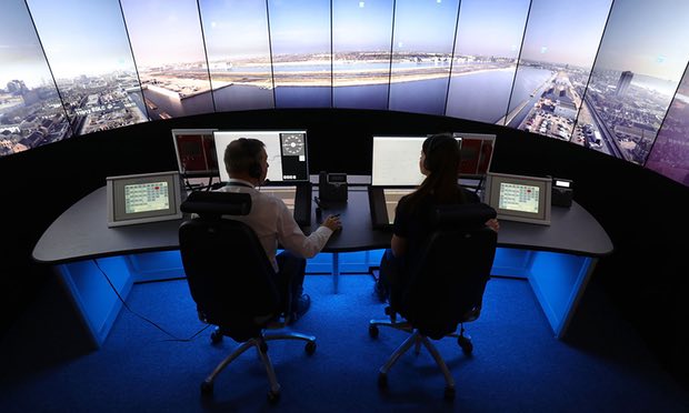 ロンドン・シティ空港、2019年よりARディスプレイを活用したリモート管制塔を導入