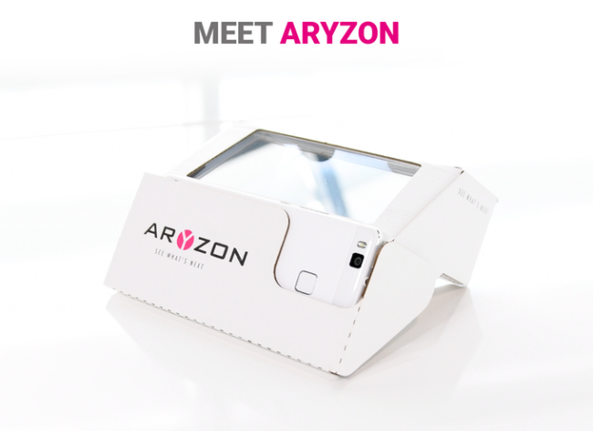 スマホとCard boardライクなガジェットを使ってHololensのようなAR体験ができる「Aryzon」資金調達に成功