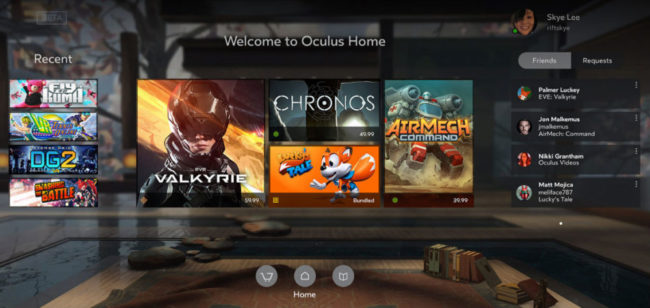 Oculus Rift最新ソフトウェア・アップデートをリリース。サード・パーティコンテンツの起動がスムーズに