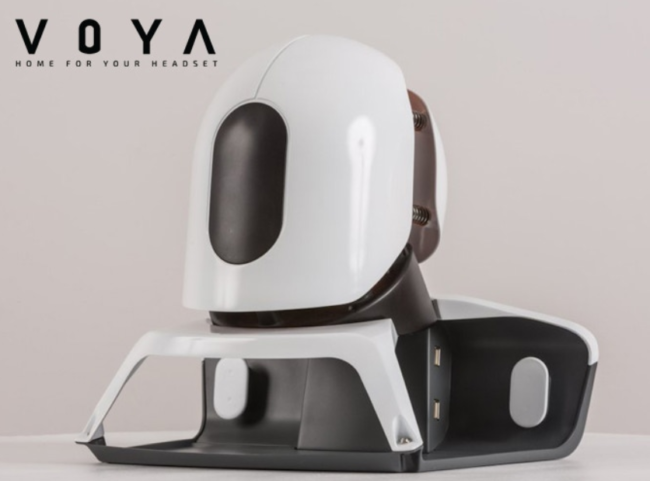 VIVE・Oculus・PSVRに対応したスタイリッシュなVRヘッドセット・スタンド「VOYA」クラウドファンディング開始