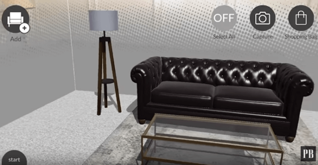 部屋の家具を消して欲しい家具を置くことができるARKitアプリ「Pottery Barn 3D Room View」デモ動画公開