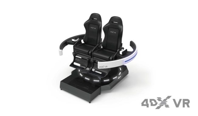 CJ 4DPLEX、新しいアトラクションベースVRユニット「4DX VR Disk」を発表！