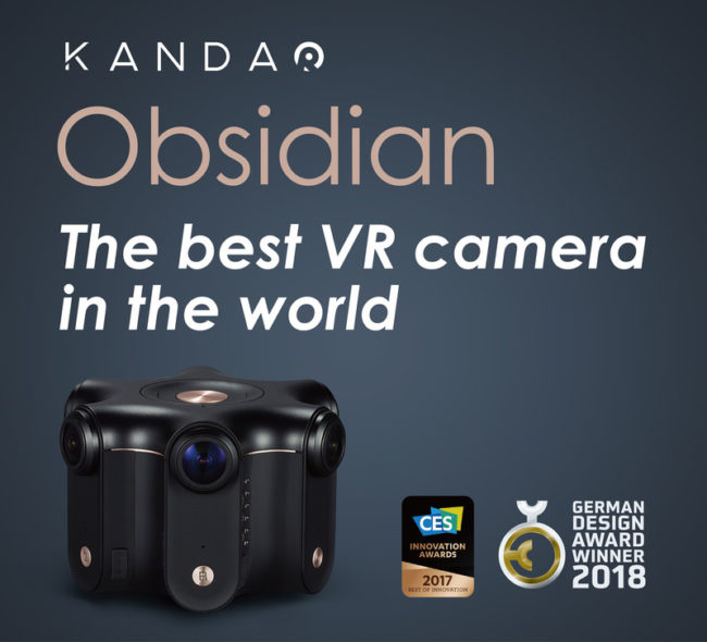 Kandao TechnologyのObsidian 3D VRカメラがGerman Design Awardを受賞！