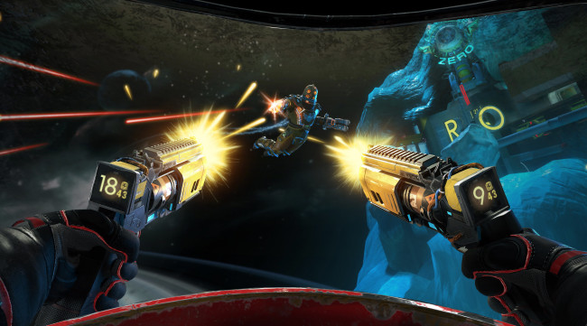 初公開！Ubisoftの新作FPS『Space Junkies』のゲーム画面