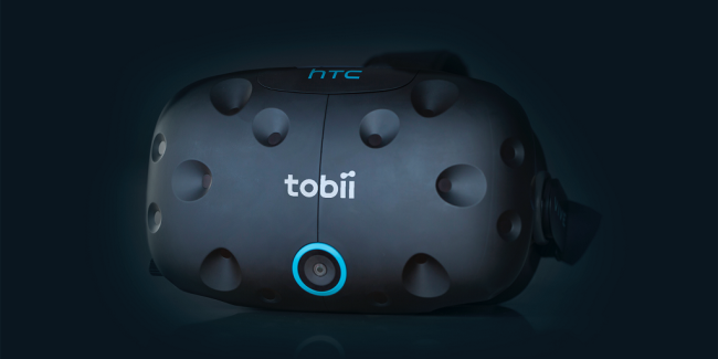 アイトラッキング技術のTobiiがVive用の開発キットを発表