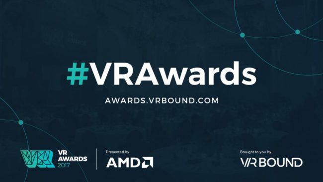 10月に発表される「VR Awards 2017」12の賞と候補者が公開