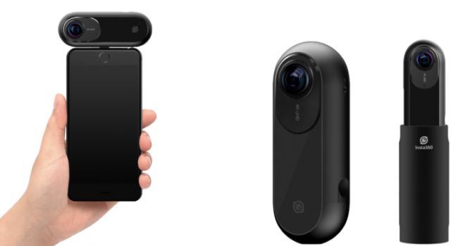 自由視点・自由視線編集テクノロジーを搭載の4Kの360°カメラ「Insta360 ONE」が発売