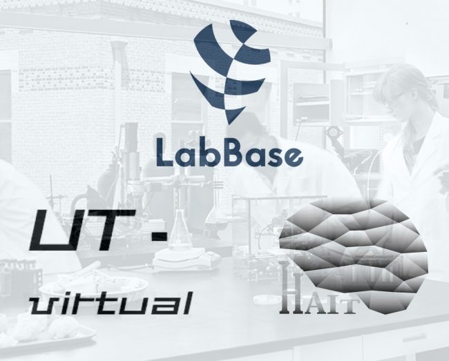 LabBase、HAIT、UT-virtual　ロゴ