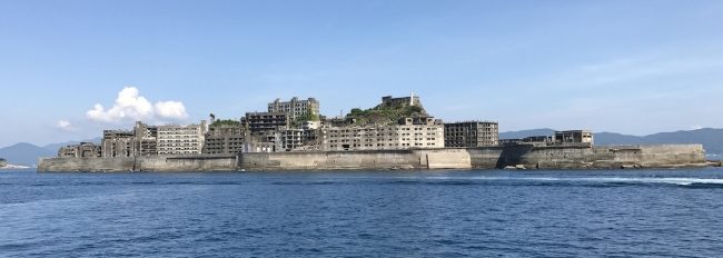 世界文化遺産に登録されている「端島(はしま)」