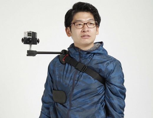 ジョリーグッド、ハンズフリー360度カメラマウントシステム「Wearable Mount 360」の受注販売を開始