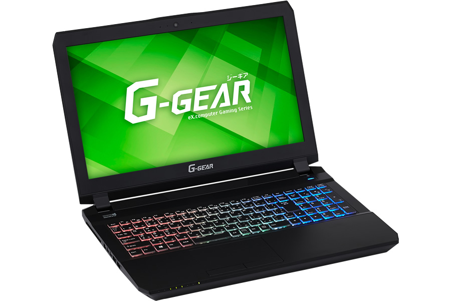 G-GEARから第7世代インテル® Core™ プロセッサーとGeForce GTX 1070 を搭載した15.6型ゲーミングノートパソコン発売