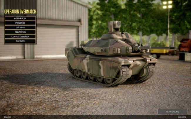 オンラインゲームの戦車
