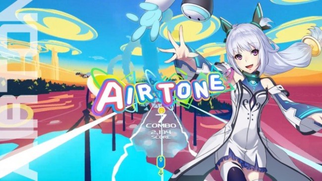 新感覚VRエアーリズムアクションゲーム「Airtone」イメージ