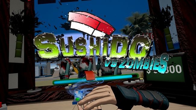 アミューズメントメディア総合学院より新作VRゲーム「SUSHIDO VS ZOMBIES」がリリース！