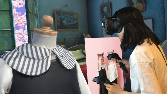 iFashion Lab、日本初『子供服×VR ヴァーチャル展示会』を開催し「ネットとリアル」で世界同時展示