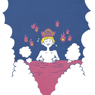閻魔大王の地獄風呂 イメージ