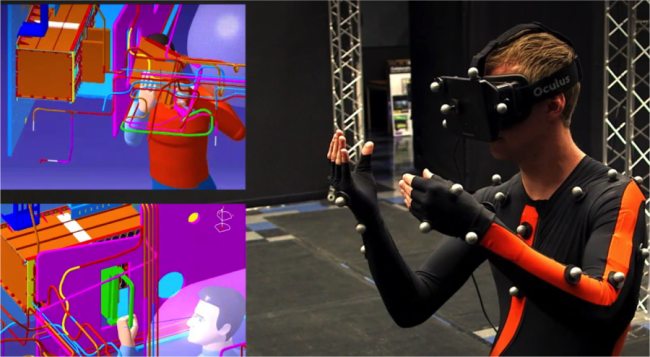 コスト削減にVRを利用する例