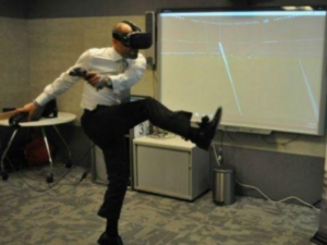 VRでスポーツのトレーニング
