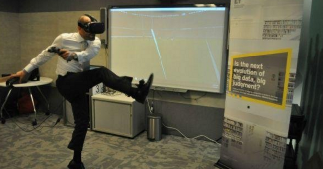 VRでスポーツのトレーニング