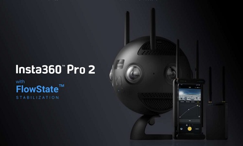 さらにハイレベルのVR撮影が可能に！Insta360の新製品「Insta360 Pro2」登場！