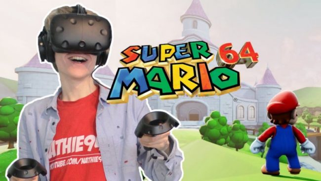 スーパーマリオ64のVR化