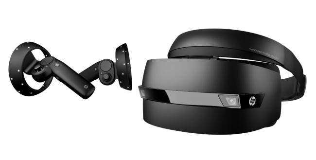 没入型VR体験を可能にするヘッドセット「HP Windows Mixed Reality Headset」発売
