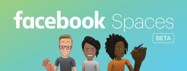 Facebook Spaces-イメージ画像