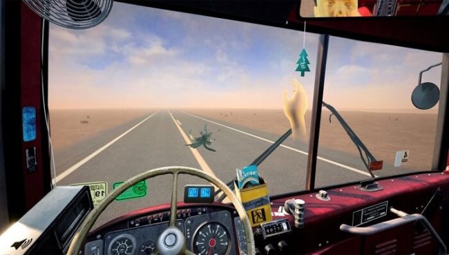Desert Bus VRのプレイ画像