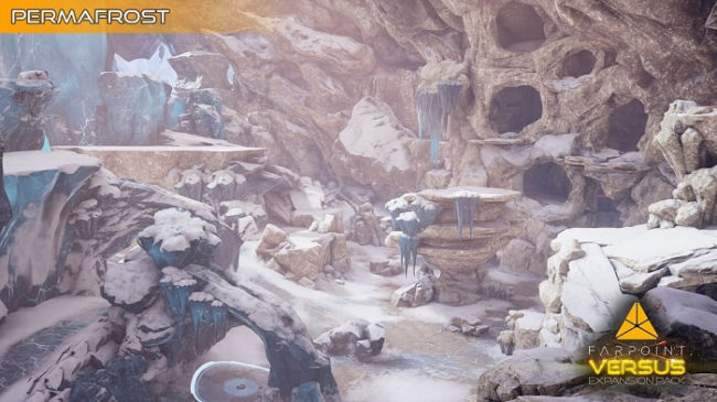 Farpointの新マップ「Permafrost」のイメージ画像