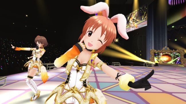 VRアイドルのライブパフォーマンス