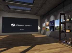 ユーザ好みに飾り付けできるSteamVR Home