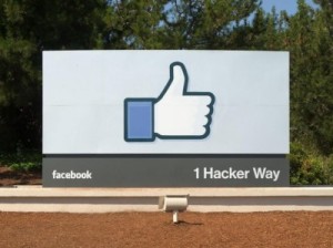 Facebookの看板