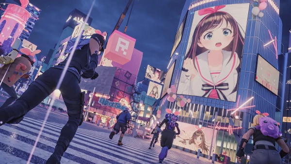 渋谷を舞台にした参加型ワールド「KizunaAI “Hello, Fortnite”」とは