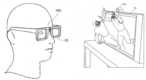 メガネに装着したセンサーで2Dゲームに没入感を！任天堂が特許を申請