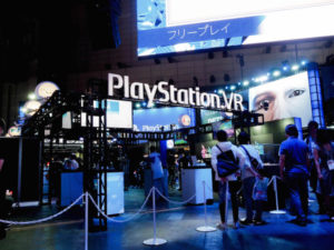 TGS 2017のPSVRエリア