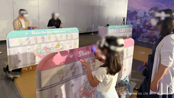 「ポチャッコのぱくぱく大作戦 -Share the ice cream love!-」で人気キャラとアイスの食べさせ合いっこ!