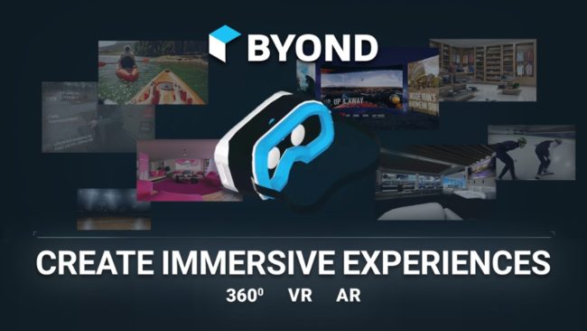 VR/ARコンテンツ制作ウェブプラットフォーム「Byond Immersive Suite」がオープンベータでリリース！